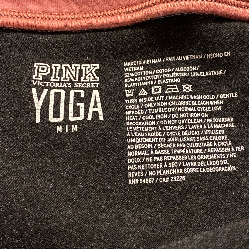 Victoria Secret Pink yoga pants. Size M - Picture 3 of 3